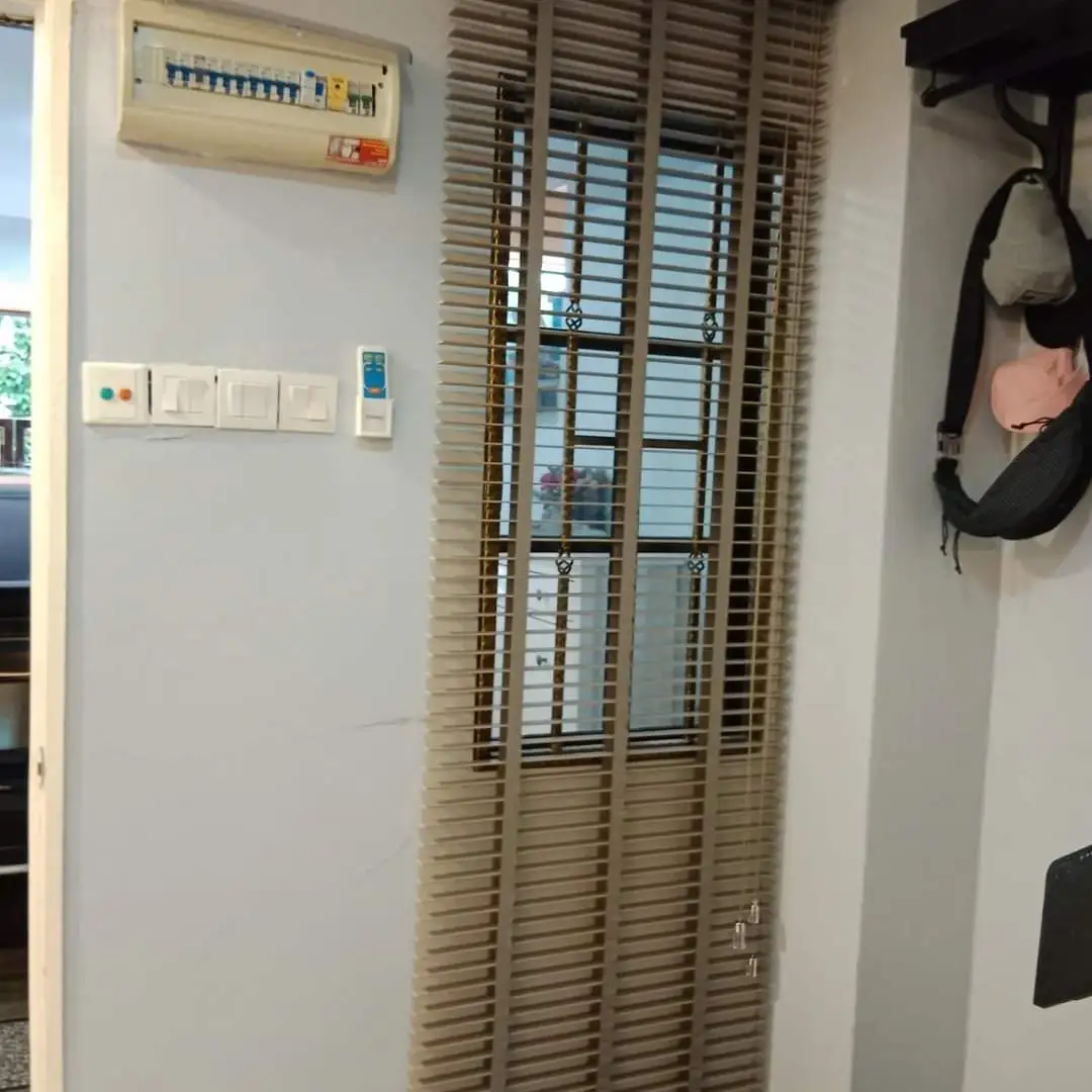 Custom Blinds for Old House Living Room