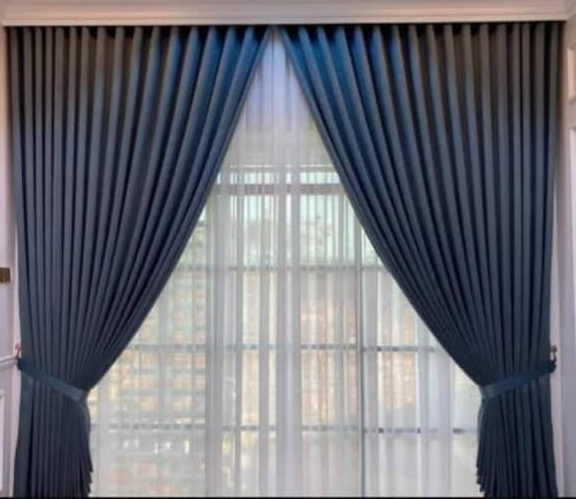 Roller blinds installation for commercial space in Kuala Lumpur by Khan Amin Enterprise