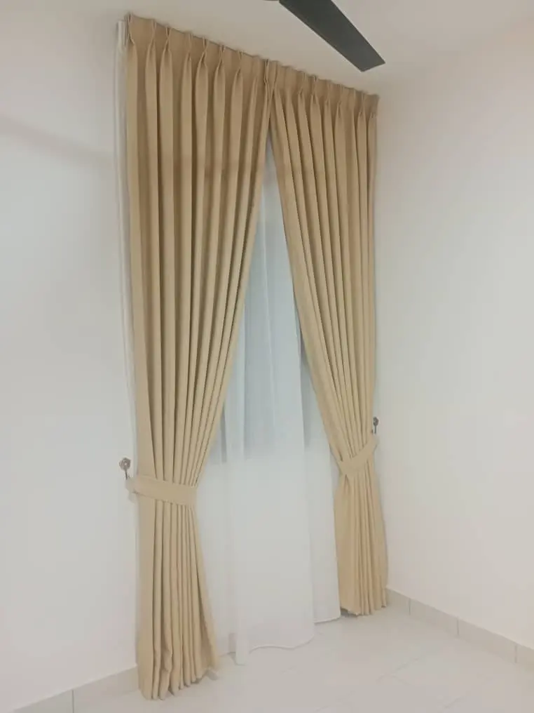 Elegant drapery for luxury villa in Bukit Jalil by Khan Amin Enterprise