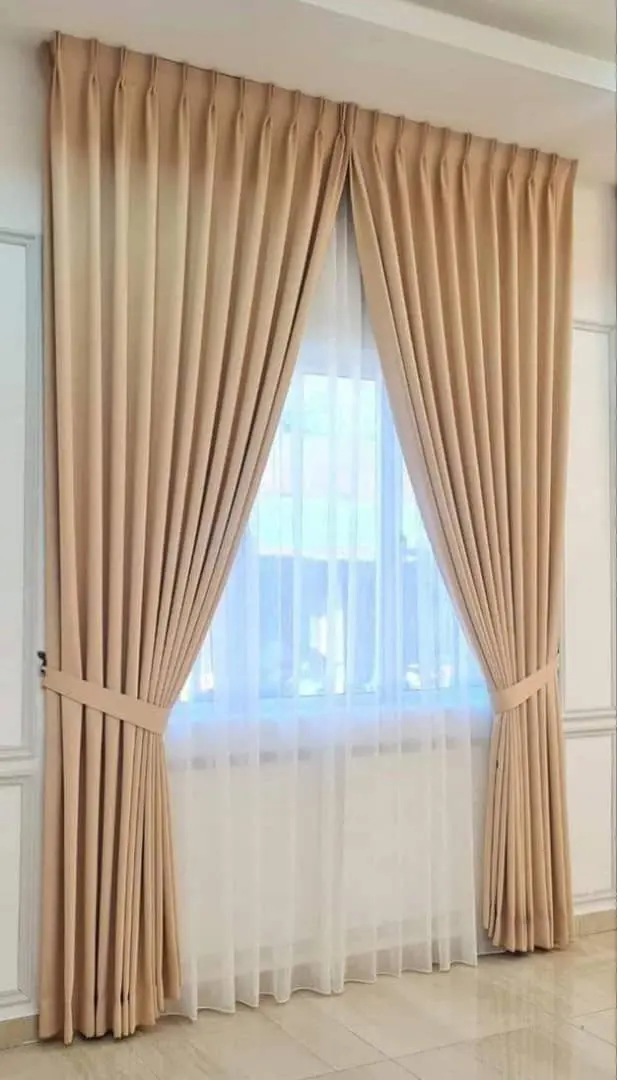 Patterned Curtains for Reading Nook